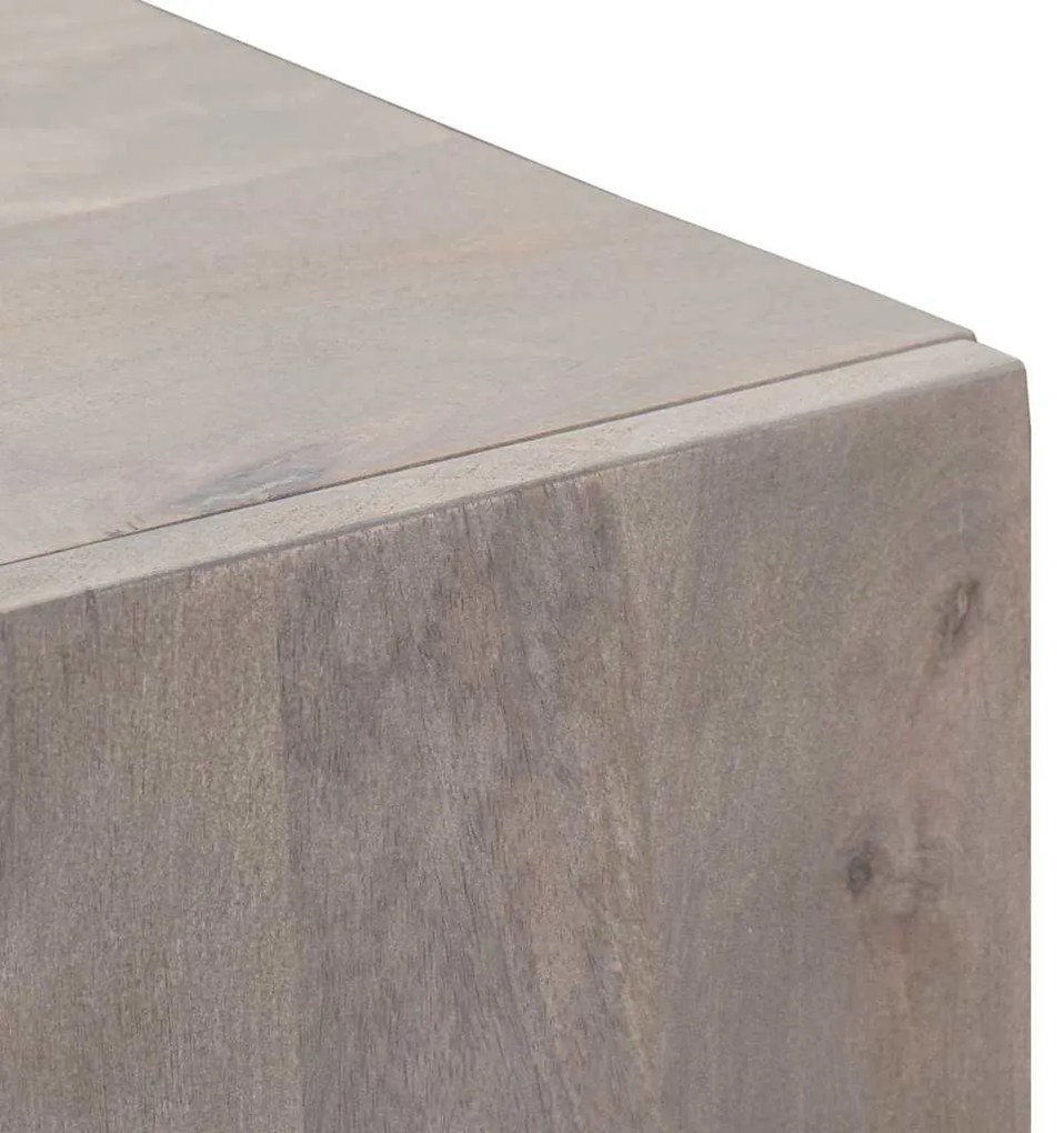 Magasfiú Szürke és Arany 40 x 33.5 x 110 cm Tömör mangófa