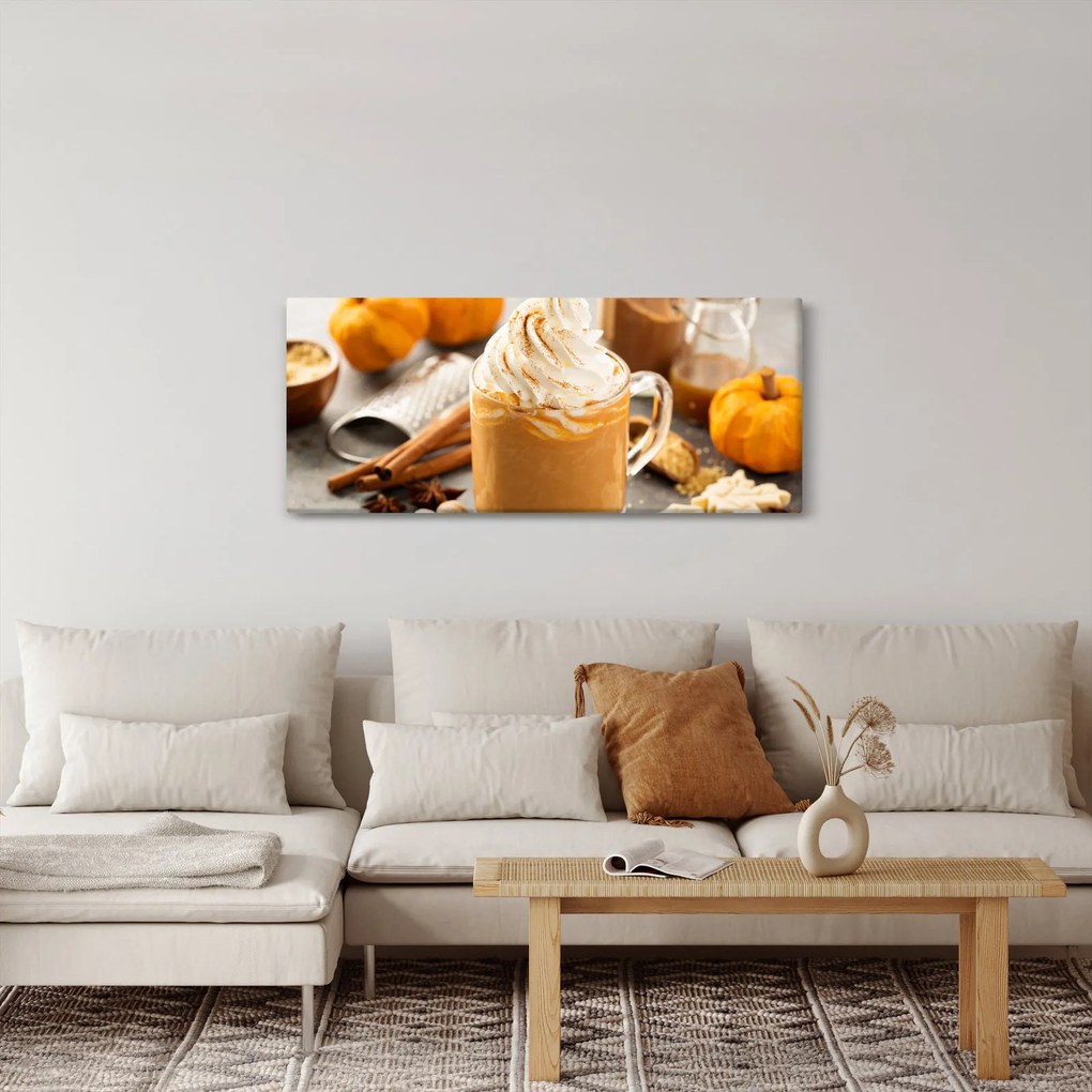 Kép - Tök latté (120x50 cm)