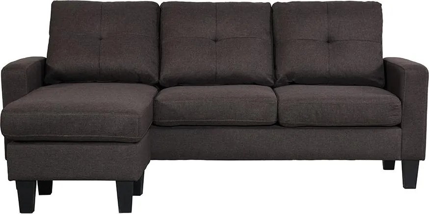 Catini Arvika sarok ülőgarnitúra - barna