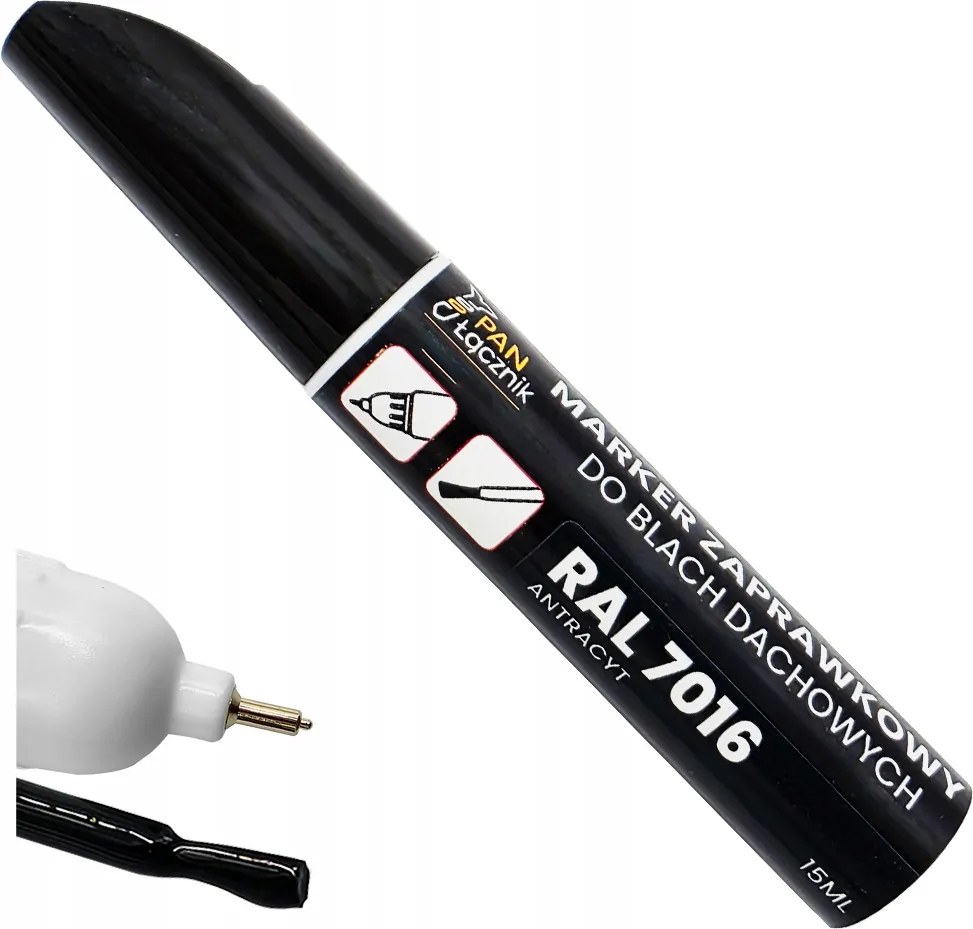 Habarcsmarker Antracit Acél Bevonatokhoz RAL7016 Gyorsan Száradó