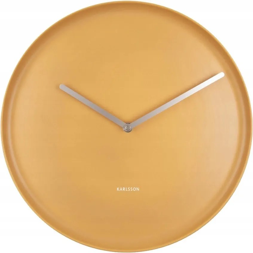 Falióra falra akasztható sárga konyha nappali porcelán Plate XX