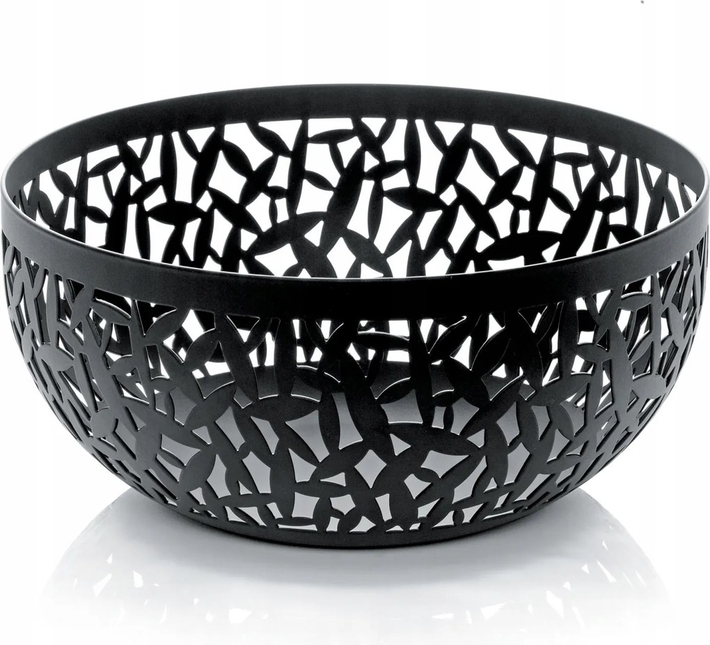 Alessi Cactus! Gyümölcstál 21 cm Fekete