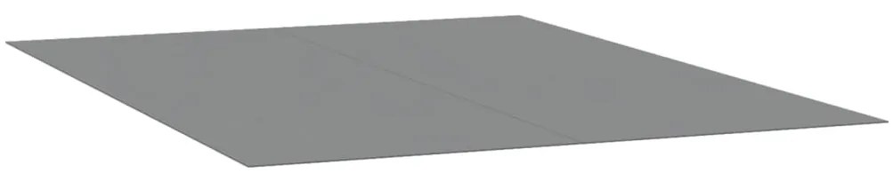 Világosszürke poliészter geotextília medencealátét 300 x 220 cm