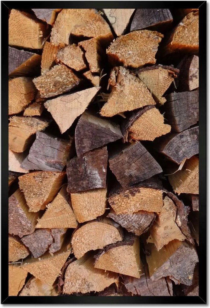 Poszterek keretben 40x60 Fa a kandallóhoz