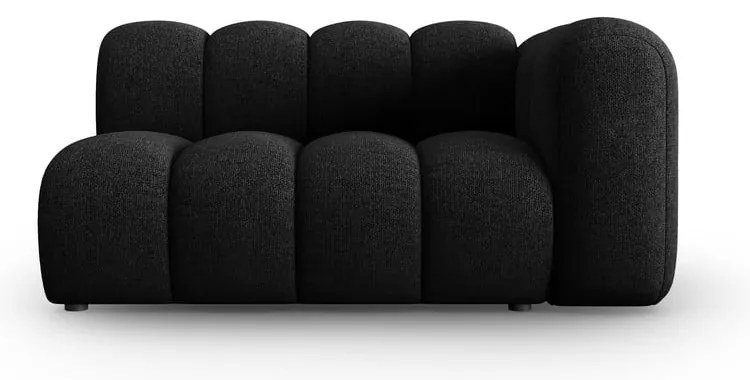 Feketés antracitszürke kanapé modul (jobb oldali) Lupine – Micadoni Home