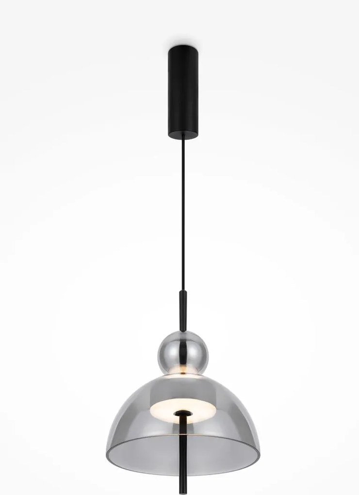 Maytoni modern függeszték bangkok fekete füstös mymod185pl-l6b3k4
