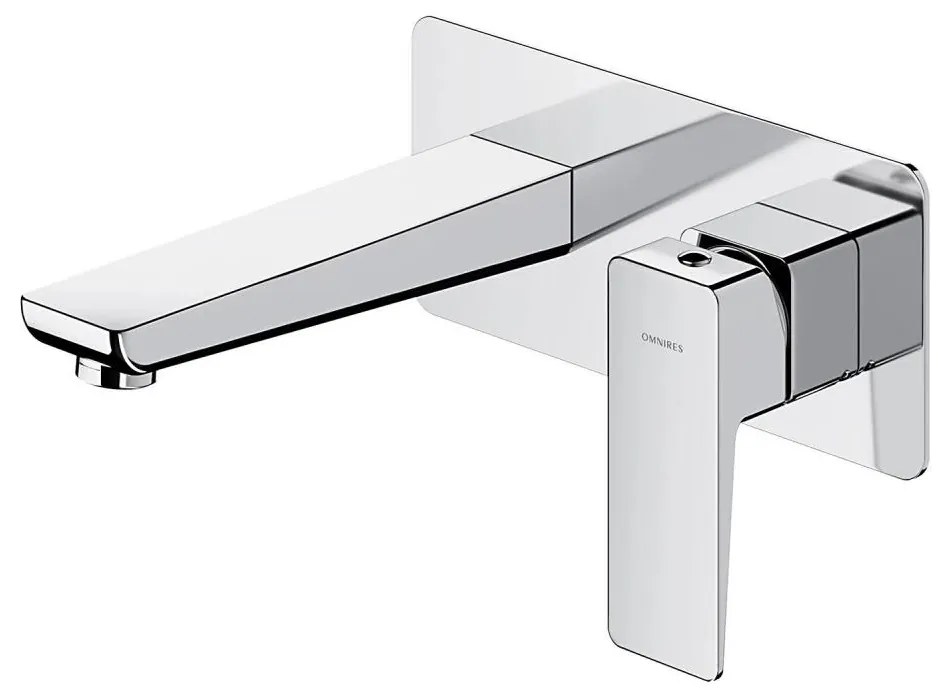 OMNIRES PM7415CR - PARMA króm falba építhető mosdó csaptelep