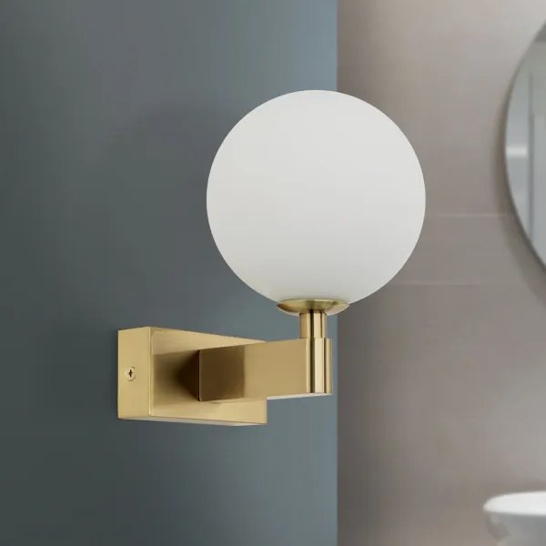 Orion WA 2-1375/1 - Fürdőszobai fali lámpa MARA 1xG9/20W/230V IP44 arany