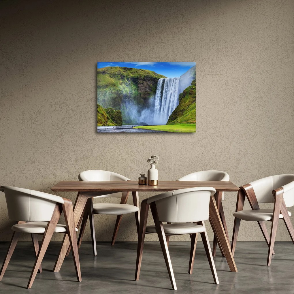 Kép - Seljalandsfoss vízesés (70x50 cm)
