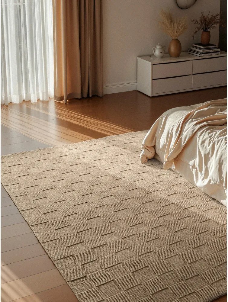 Barna kézi szövésű gyapjú szőnyeg 120x170 cm Scala – Villeroy&amp;Boch