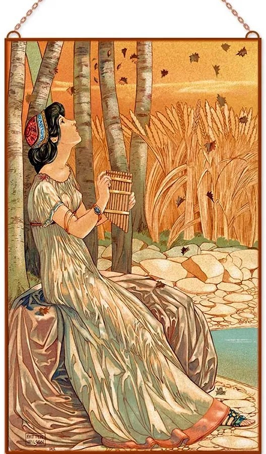 Patten Wilson Évszakok garnitúra üvegkép, falikép