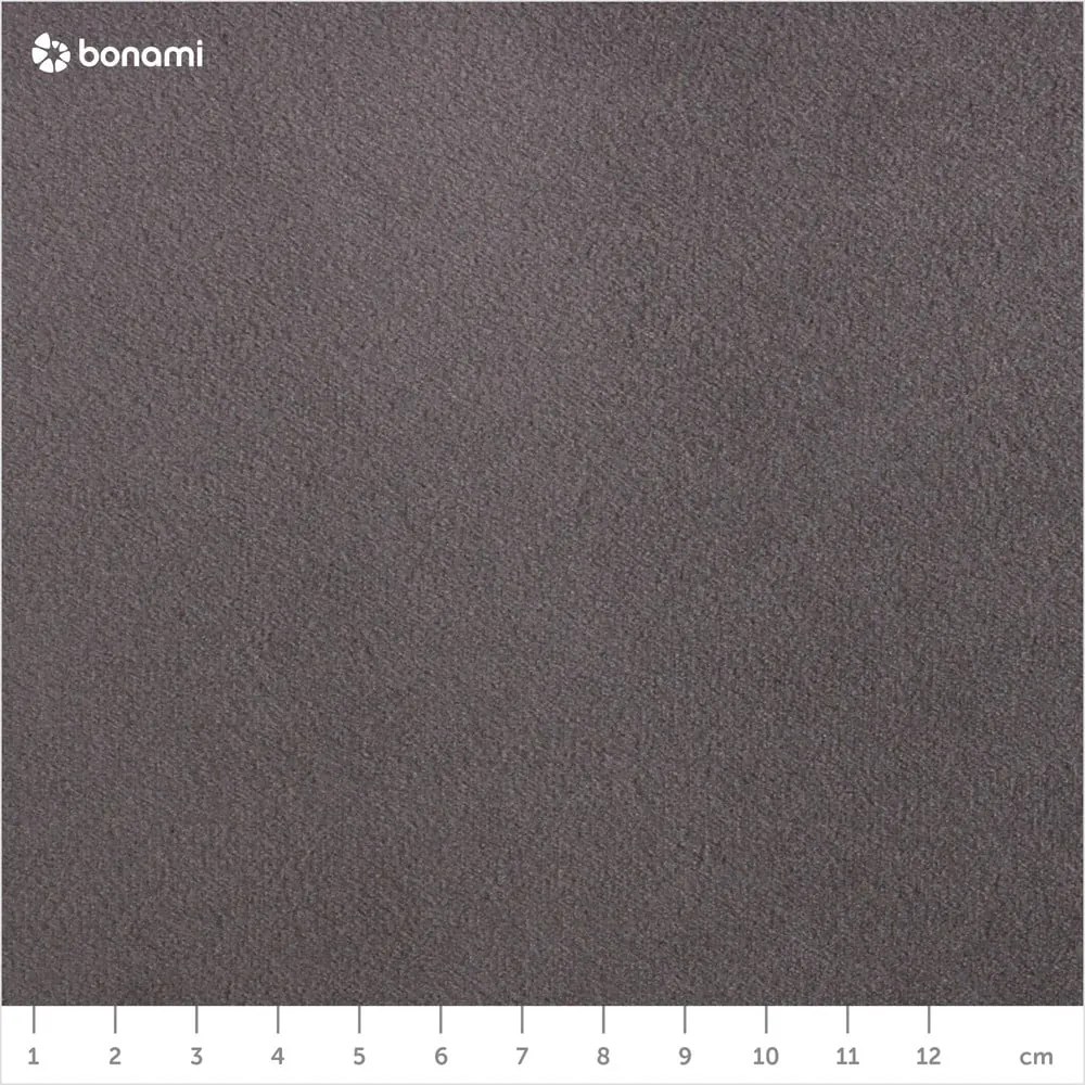 Santo sötétszürke bársonykanapé, 174 cm - Milo Casa