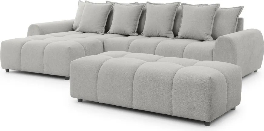 Világosszürke lábtartó Albane – Ropez