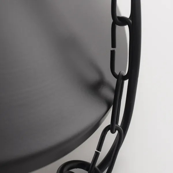 Csillár láncon IRON 1xE27/60W/230V