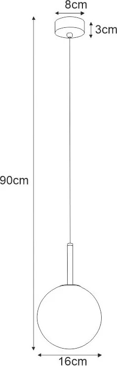 KAJA K-4886 FARO Modern Függesztett Lámpa Fekete E27 IP20