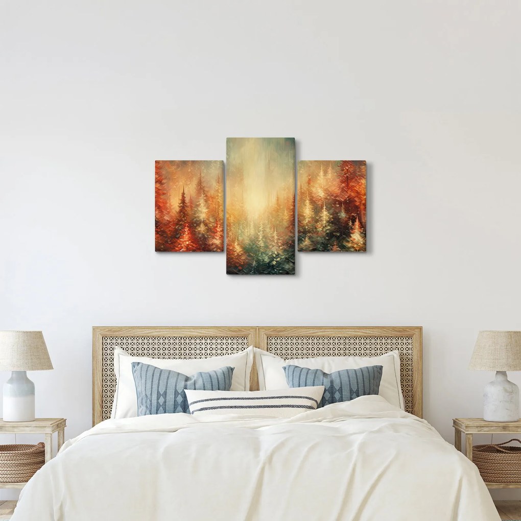 Kép - Erdők festése (90x60 cm)