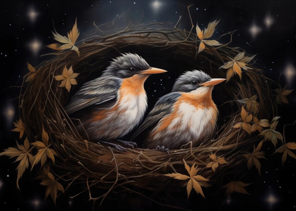 Poszter 70x50cm Csillag ölelés