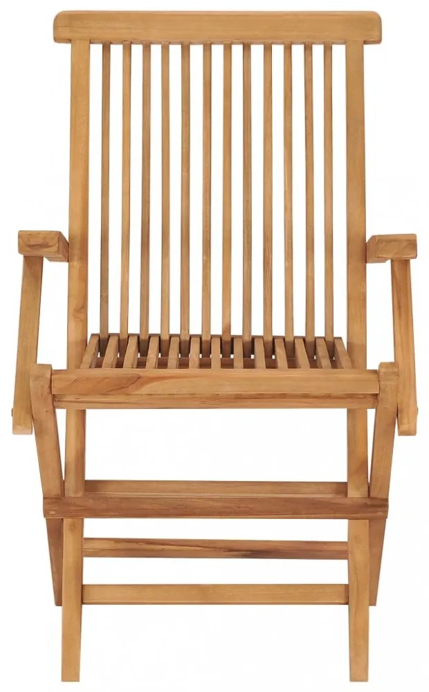 8 db tömör tíkfa kerti szék élénkzöld párnával