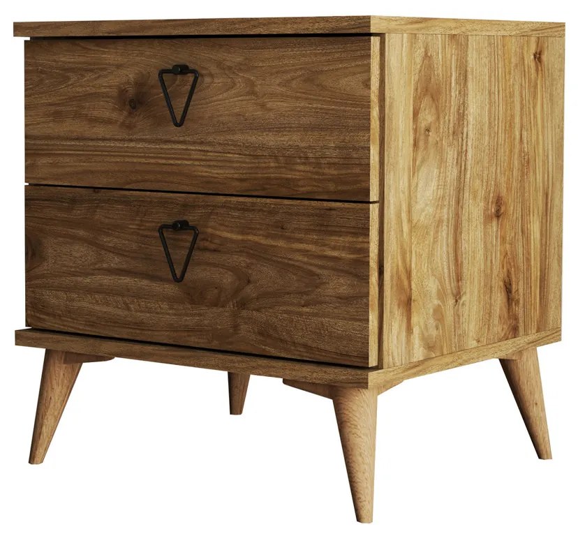 Versa-Ce Walnut éjjeliszekrény