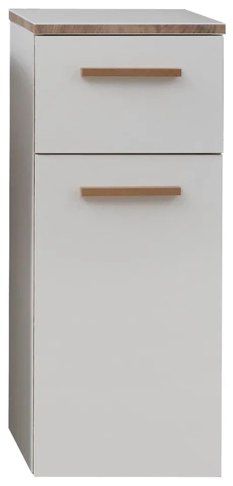 Fehér függő fürdőszoba szekrény 30x72 cm Set 931 - Pelipal