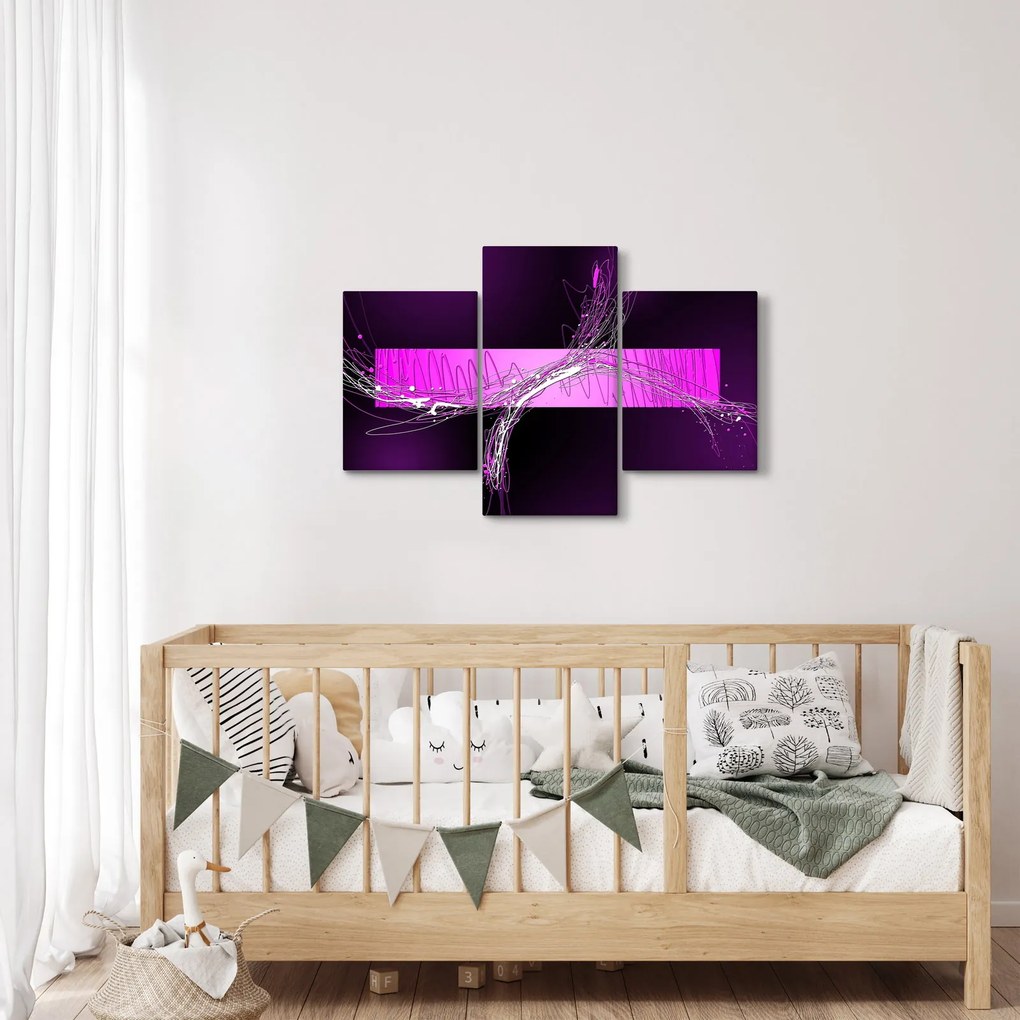 Absztrakt kép (90x60 cm)