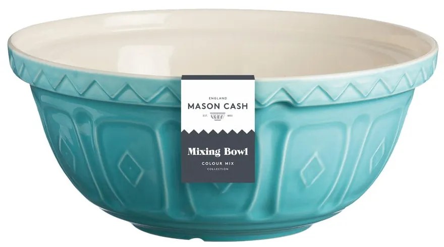Mixing türkizkék agyagkerámia tál, ⌀ 24 cm - Mason Cash
