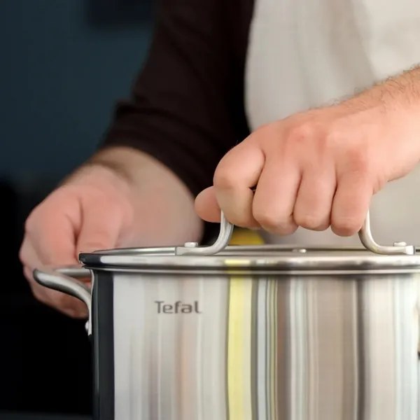 Tefal - Lábaskészlet 10 db VIRTUOSO rozsdamentes