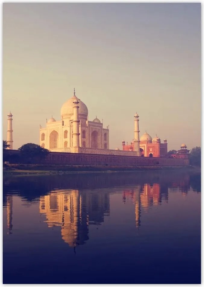Poszterek A4 Pion Taj-Mahal Agra indie