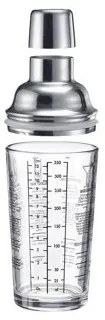 Westmark SAM 3db-os koktél shaker, üveg/acél ,400 ml