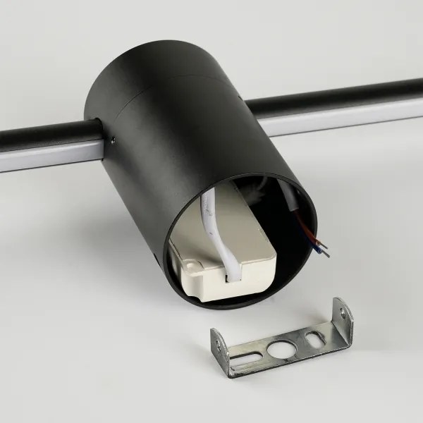 Brilagi - AURA LED kültéri fali lámpa LED/12W/230V 4000K IP54 fekete