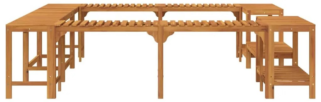 Jakuzzi Környezet Barna 230 x 230 cm Tömör Akácfa