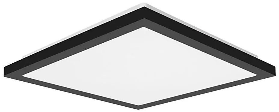 Top Light -LED Fürdőszobai mennyezeti lámpa ONYX LED/10W/230V IP44 28x28 cm fekete