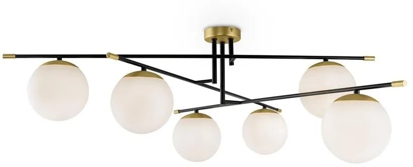 Maytoni MOD048CL-06G - Felületre szerelhető csillár NOSTALGIA 6xE14/40W/230V