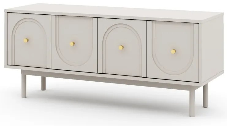 Tv Állvány Kasmír/Arany Színben. MAZOMA RTV 4D 154 cm.