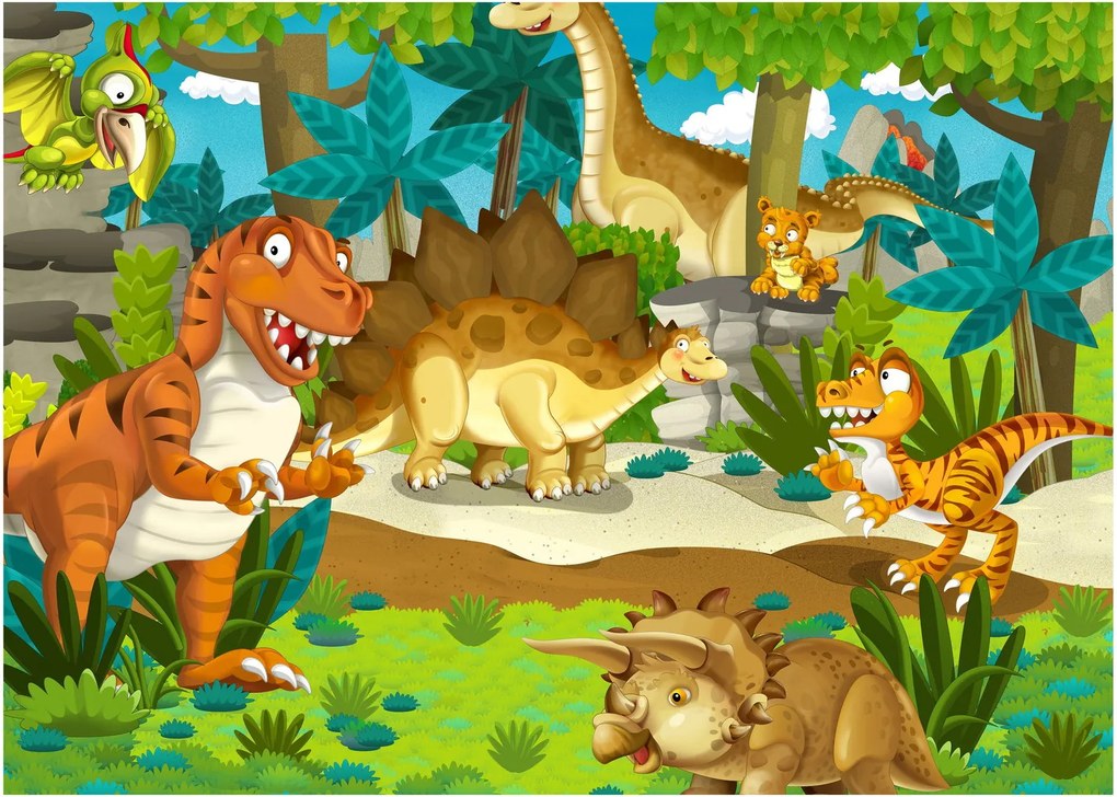 Kép - dinoszaurusz (70x50 cm)