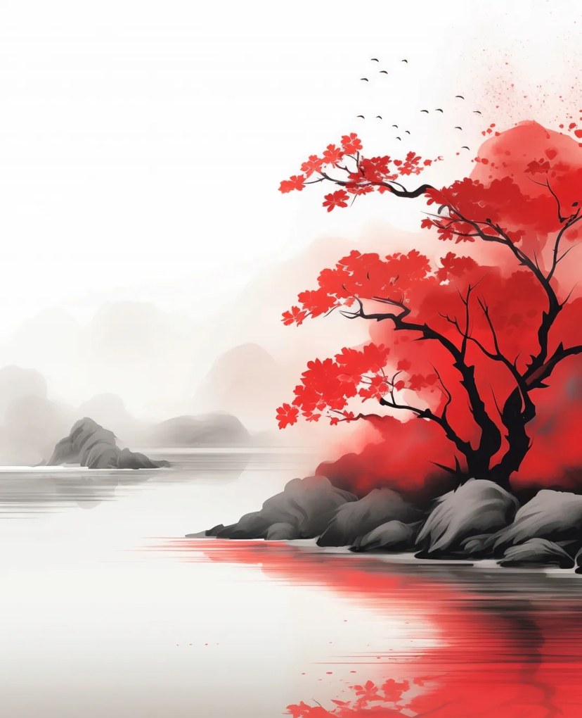 Poszter 60x80cm Nyugalom a meditációnál