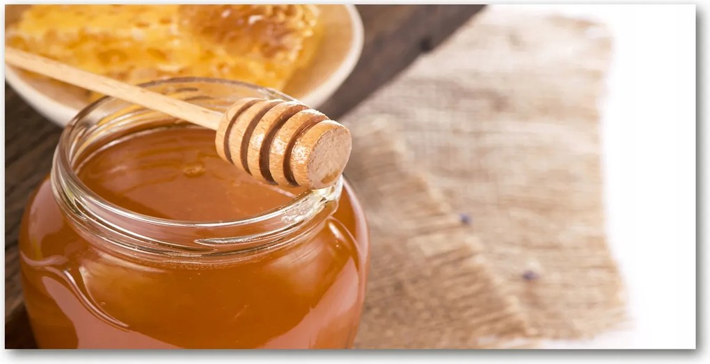 Fotó kép edzett üveg Méz 140x70