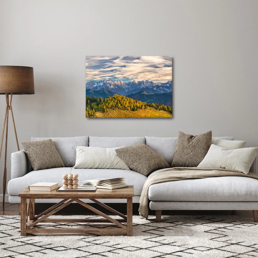 Kép - hegyi panoráma (70x50 cm)