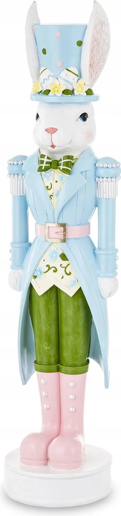 Húsvéti figura Nyuszi hengerben Diótörő 61x15cm AP183147