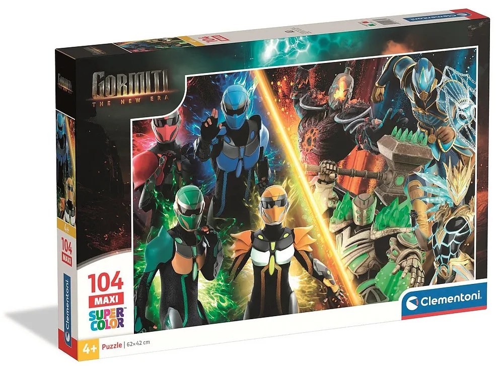 Gormiti Legends of Gorm 104 db-os maxi puzzle Clementoni