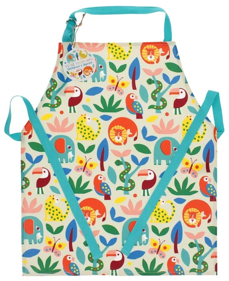 Pamut gyerek kötény Wild Wonders – Rex London