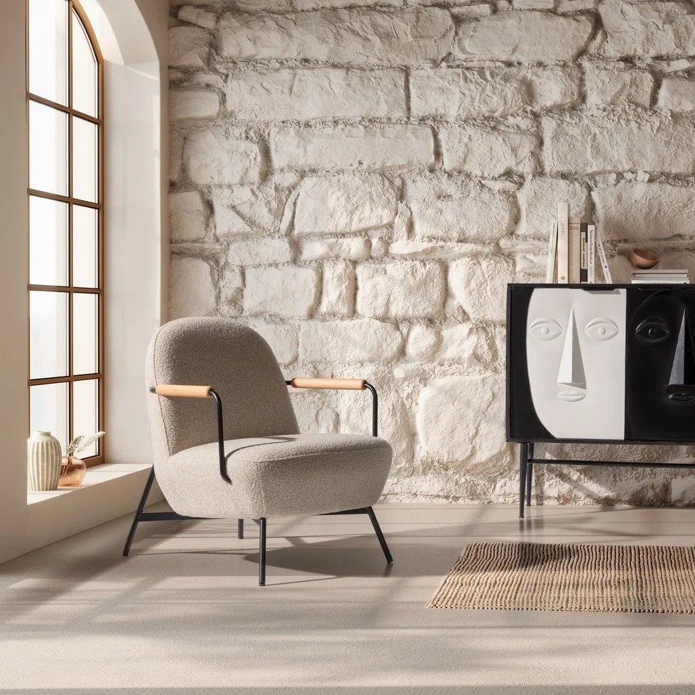 Bézs fotel Regi – MOME