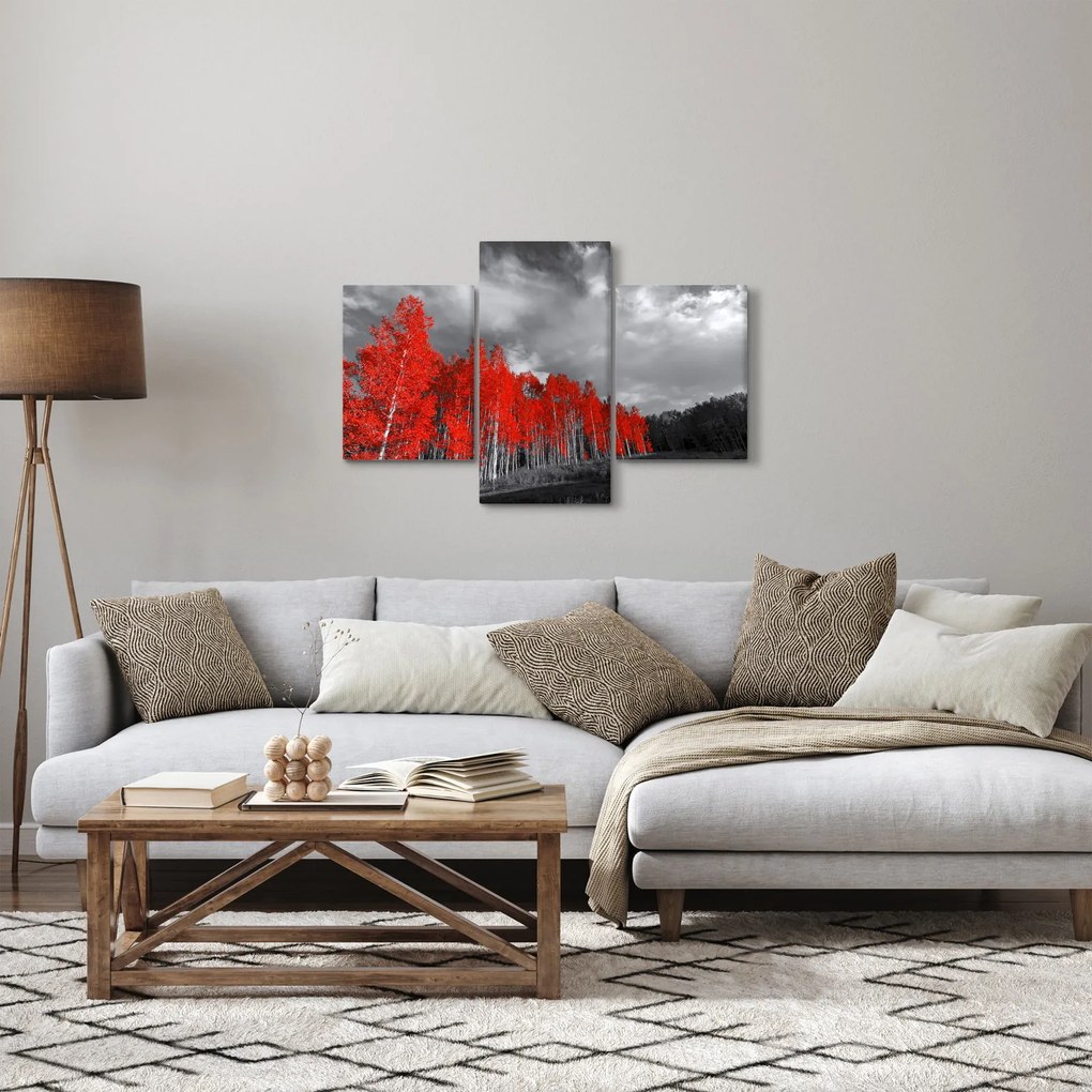 Kép - fák őszi színben (90x60 cm)