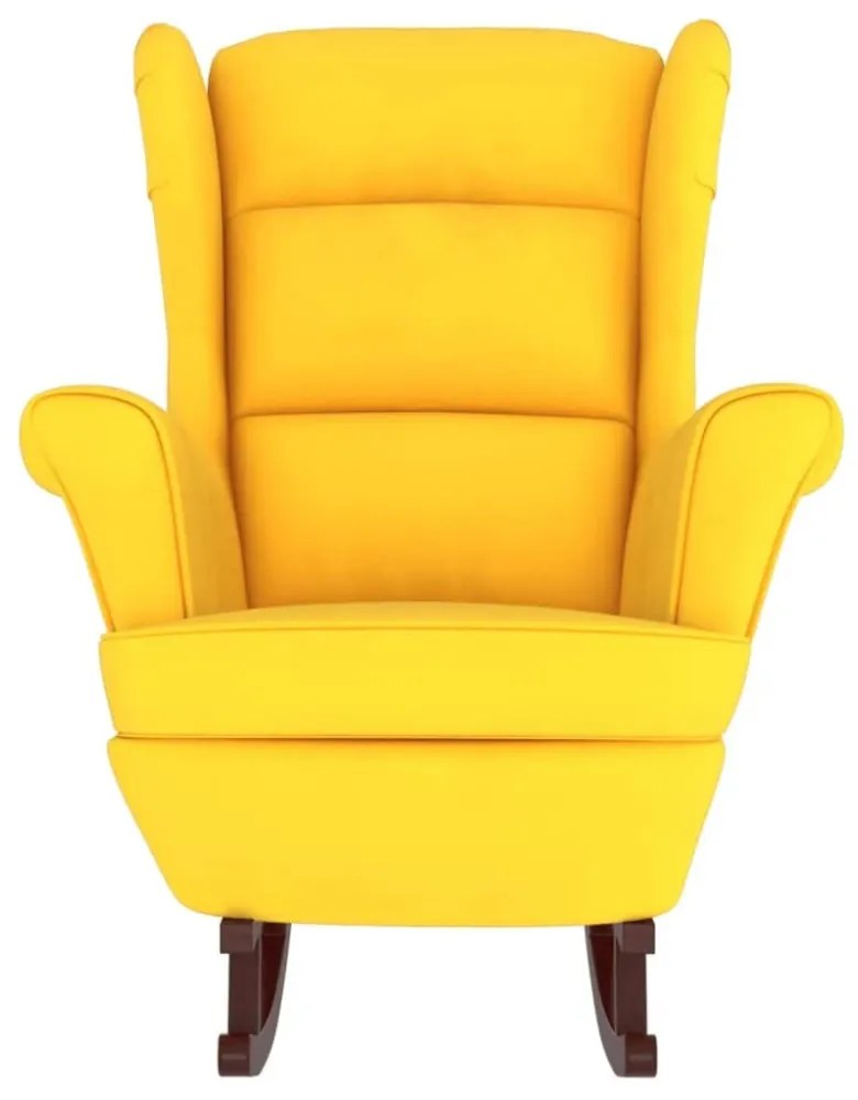 Sárga Bársony és Tömörfa Hintaszék