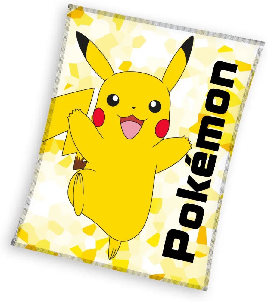 Pokémon Spark flanel polár takaró 110x140cm