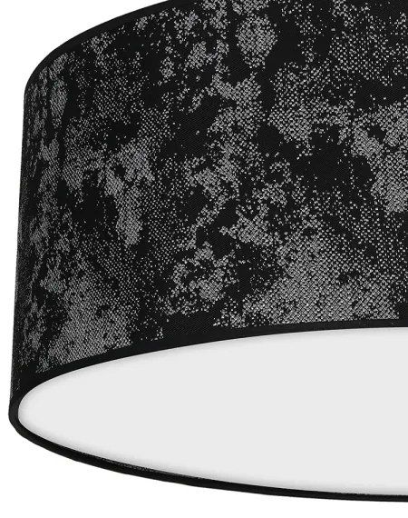 Mennyezeti lámpa SATINO 2xE27/60W/230V fekete/ezüst