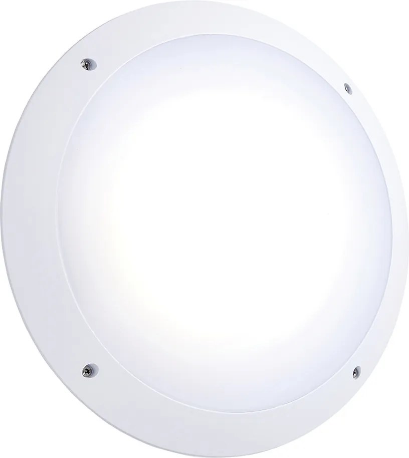 ENDON 78609 SERAN MICROWAVE Modern Kültéri Fali Lámpa Matt Fehér, Opál LED IP44