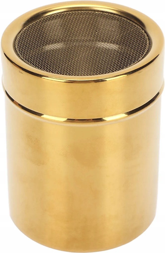 Szűrőedény porcukor szűrő fahéj szórás fedéllel