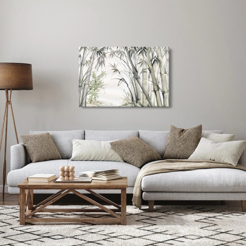 Kép  Bambusz, rajz (90x60 cm)