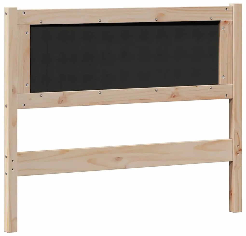 Fejtámla Egyéb Barna és taupe 100 cm Tömör fenyőfa